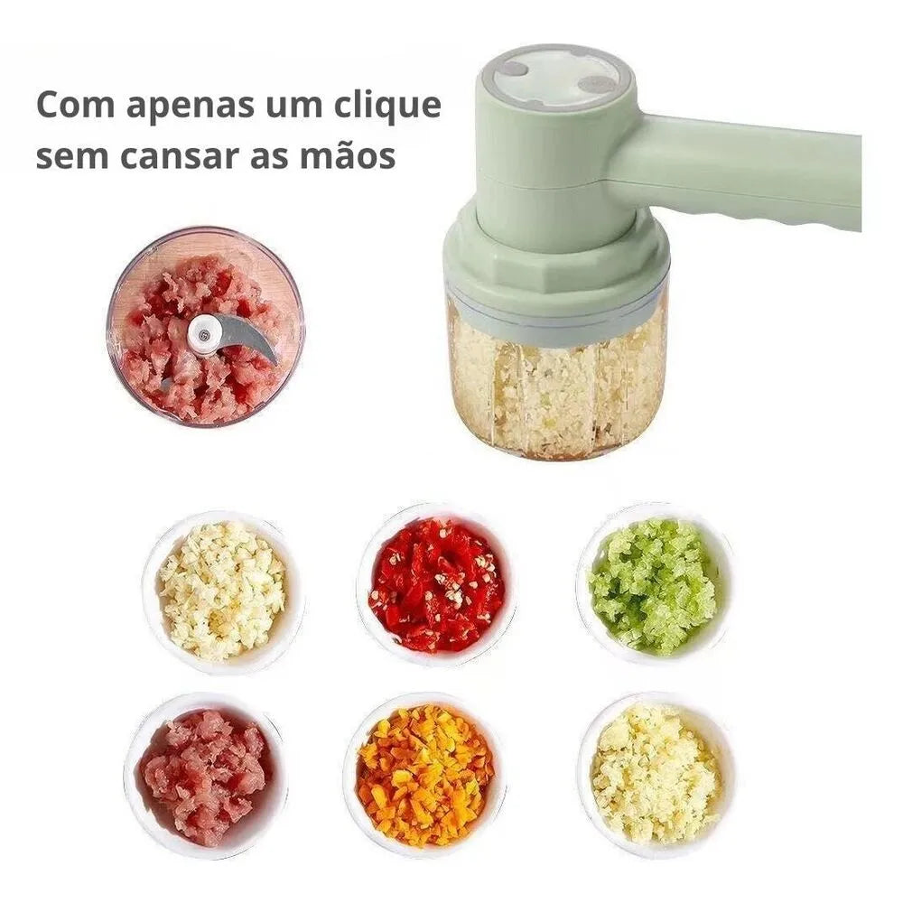 Mini Batedeira e Processador de Alimentos - Chef Mix