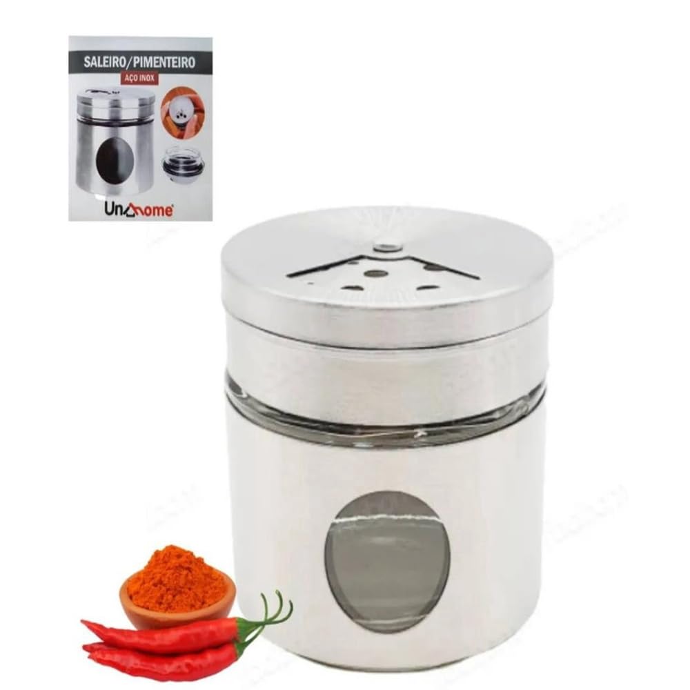 Saleiro Pimenteiro Especiarias Porta Tempero de Mesa