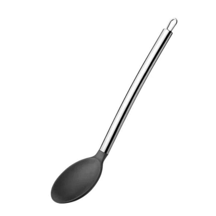 Colher de Silicone com Cabo de Aço Inox - SiliconePro Spoon