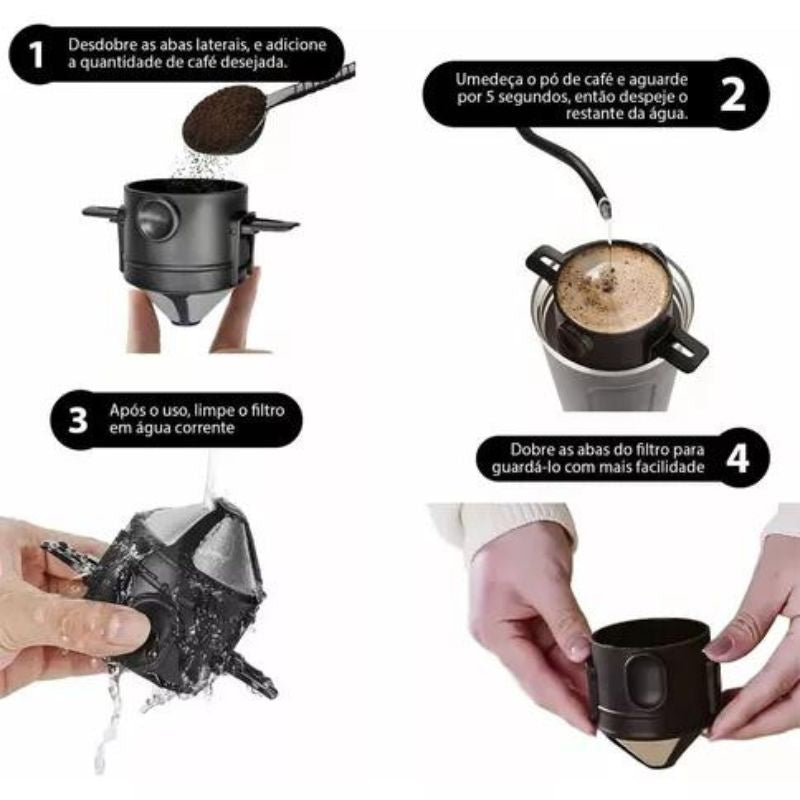 Coador de Café - Reutilizável