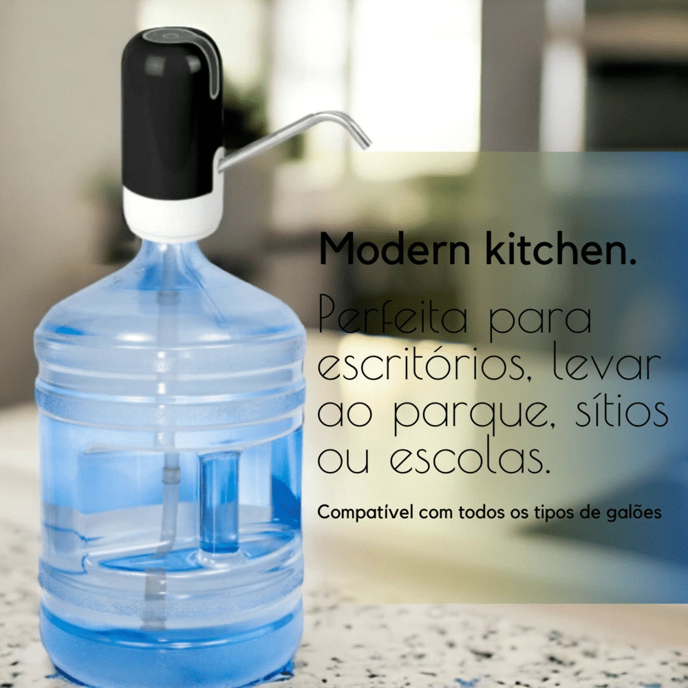 Bebedouro Bomba Elétrica Para Galão Água - Modern Kitchen