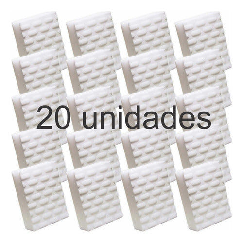 Kit com 20 Esponjas Mágica de Melamina